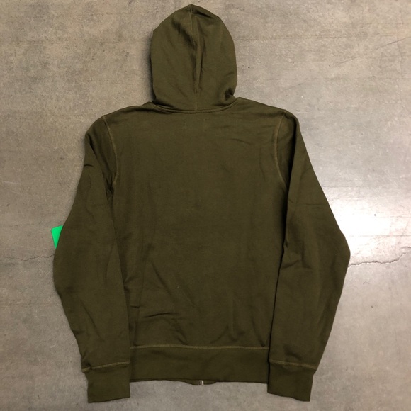 Pact Women’s Brushed Full Zip Hoodie Size Medium Army Green New W. Tag - Picture 2 of 8